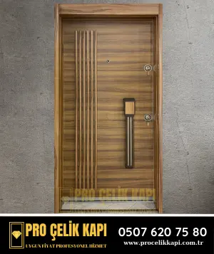 Bayraklı Çelik Kapı - Pro 8