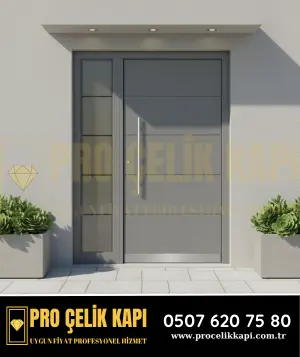 Bayraklı Villa Kapısı - Model 11