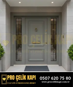 Bayraklı Villa Kapısı - Model 3