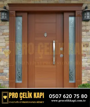 Bayraklı Villa Kapısı - Model 9
